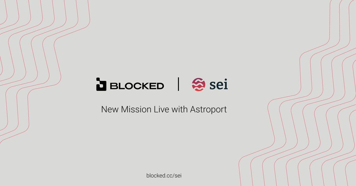 Выполняем задания в Blocked & SEI Testnet — Teletype