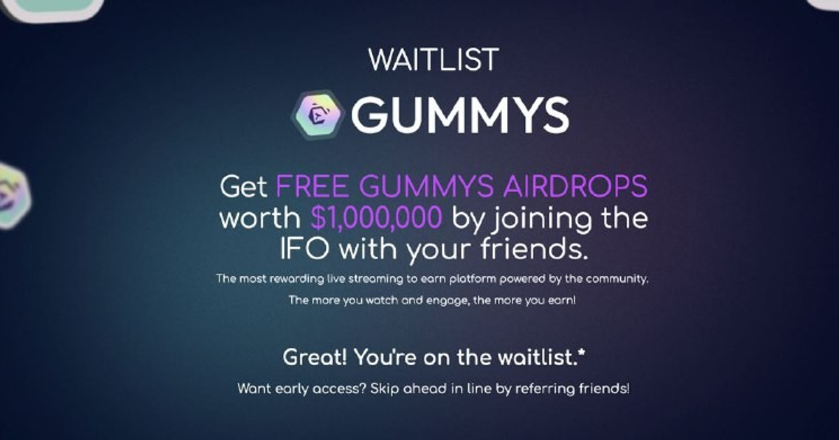 WAITLIST от Gummys — Teletype