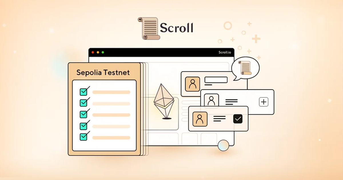 Scroll Sepolia testnet — Teletype