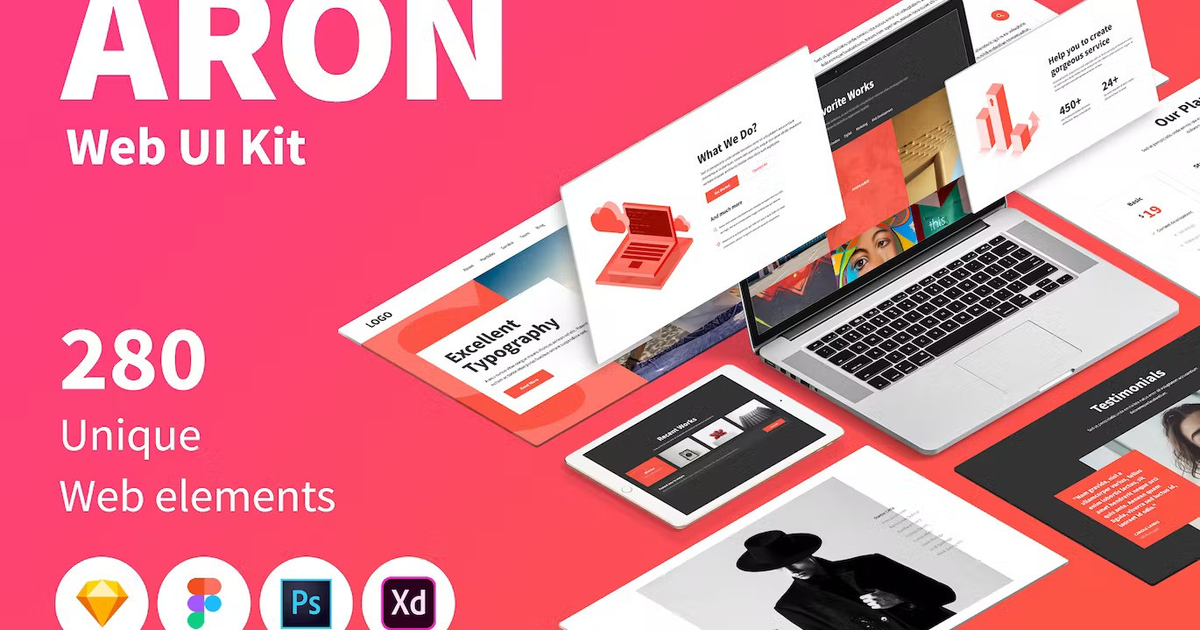 ARON Web UI Kit — Teletype