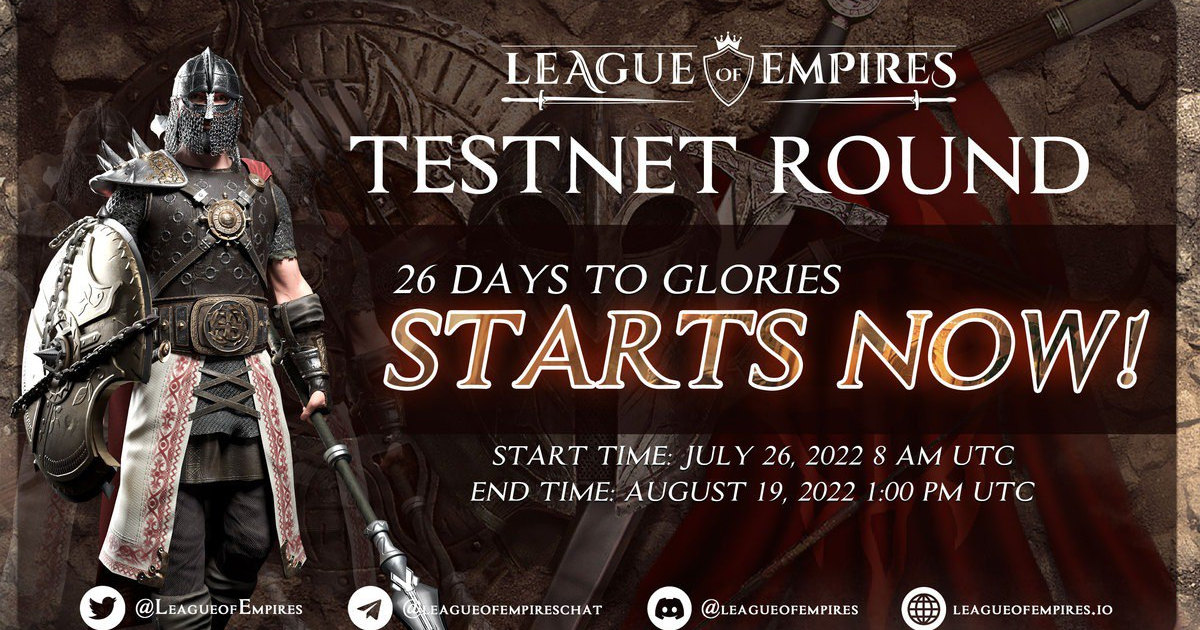 LEAGUE OF EMPIRES #testnet #airdrop — Teletype