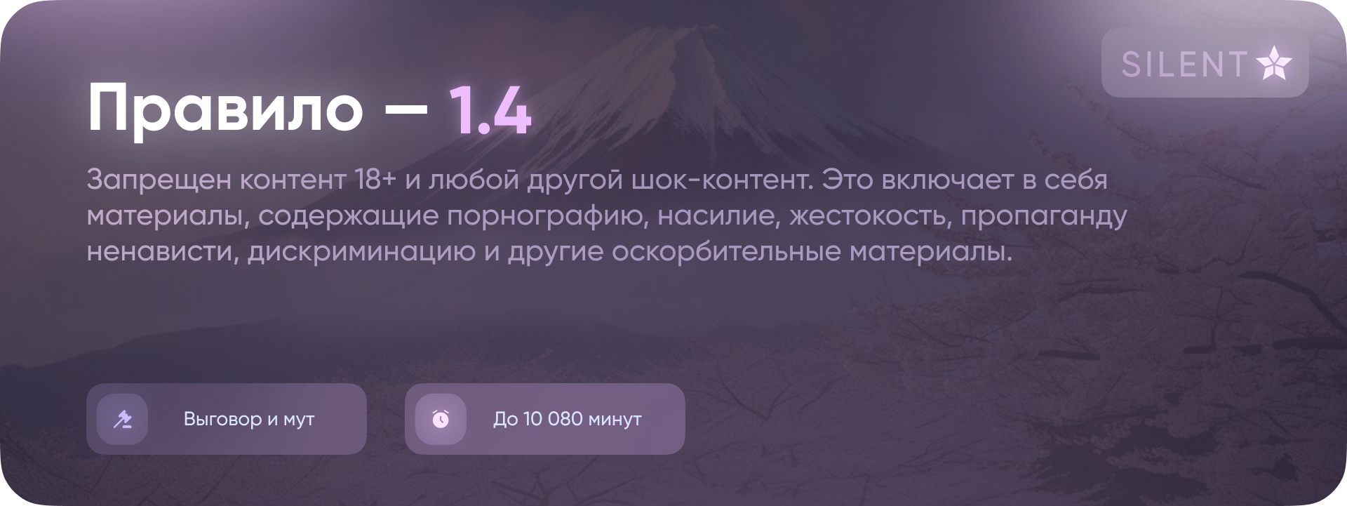 Свод правила чата «Silllnt Chat — Teletype