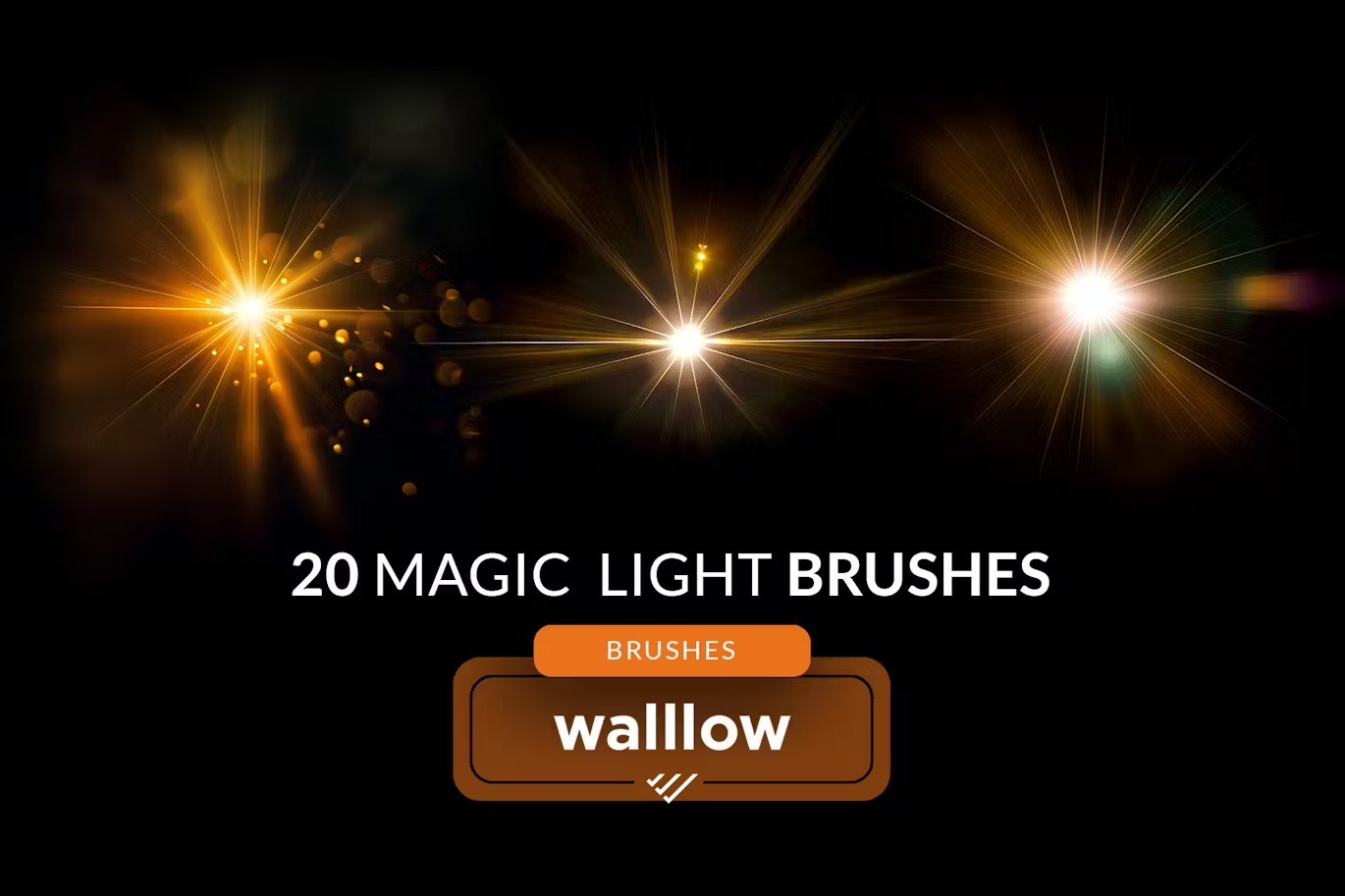 Bokeh light flares Photoshop digital brushes — Teletype