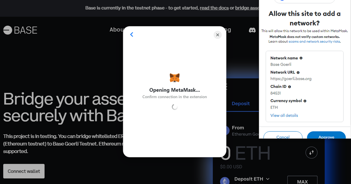 Base testnet і все, що пов'язано з мережею — Teletype