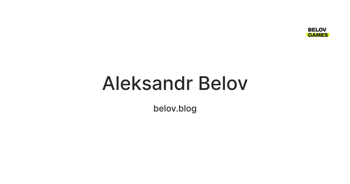 Aleksandr Belov — Teletype