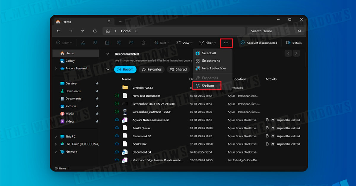 🗂 Как убрать раздел «Рекомендуемое» в Проводнике Windows 11 — Teletype