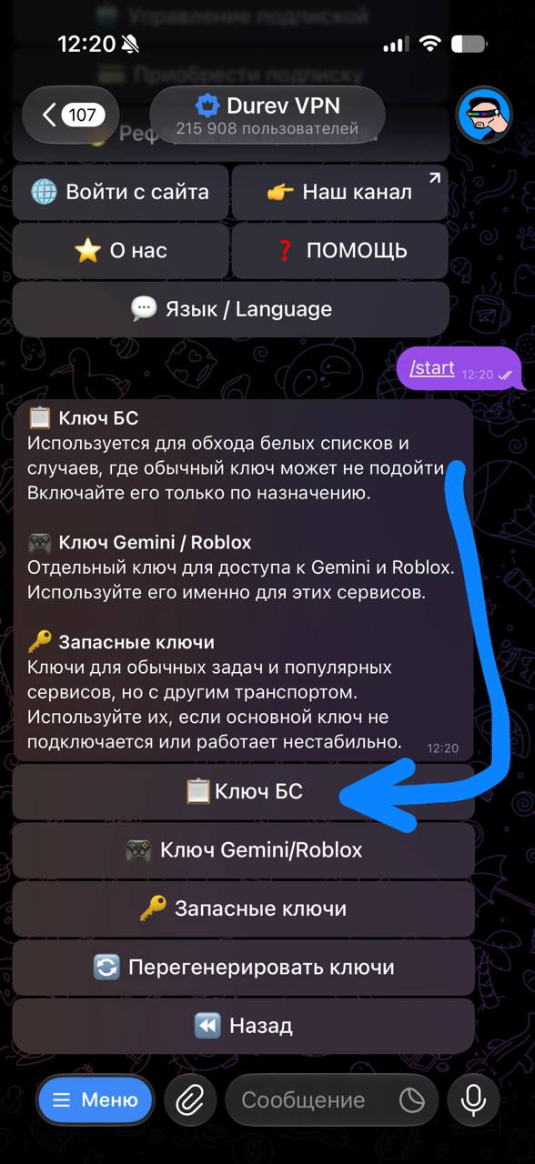 Обход белых списков на Durev VPN — Teletype