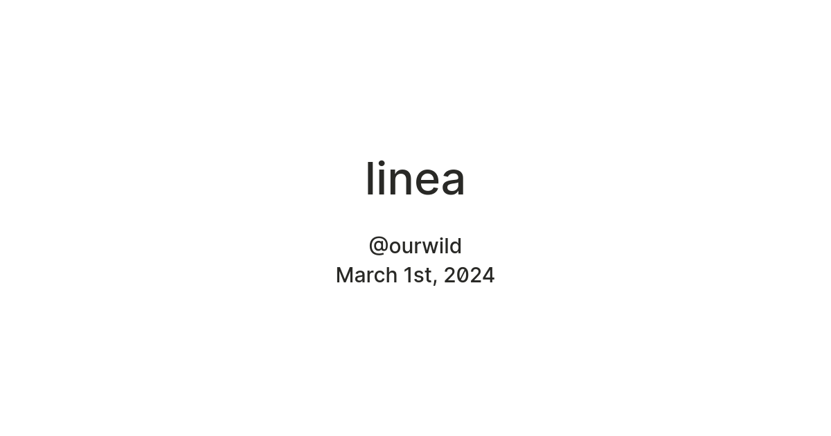 linea — Teletype