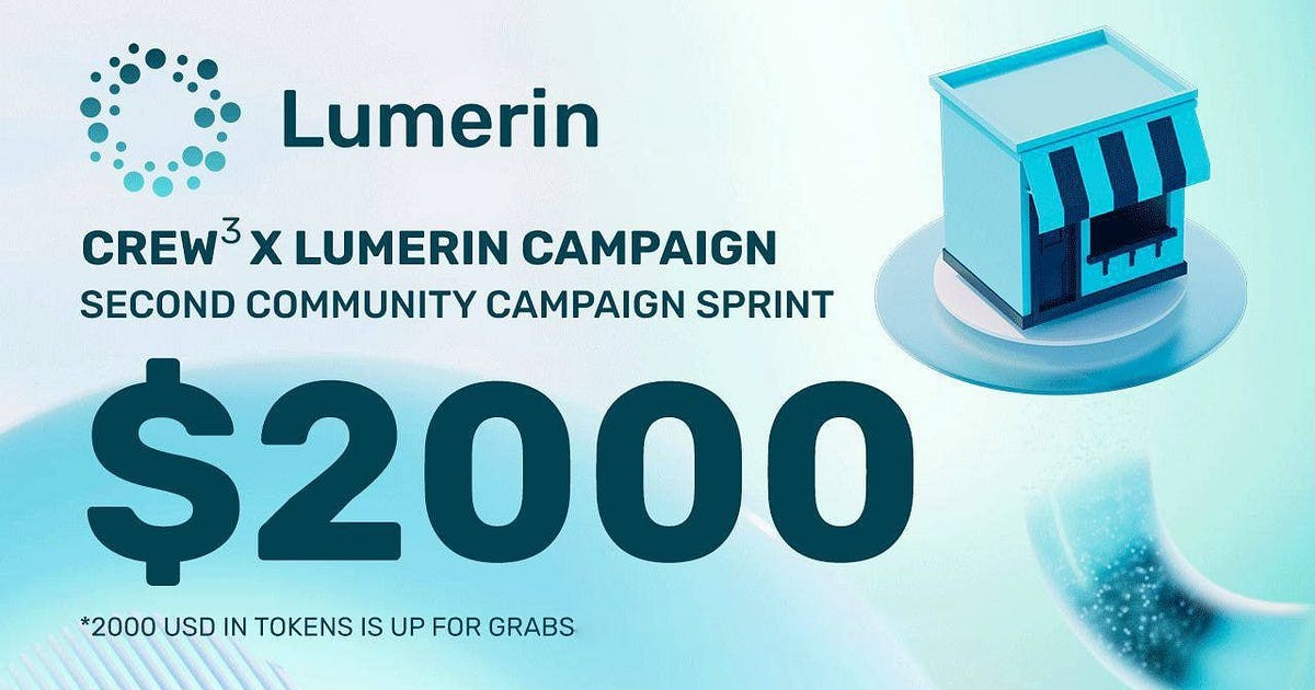 Кампания сообщества Lumerin Zealy (Crew3) 2.0 запущена! — Teletype