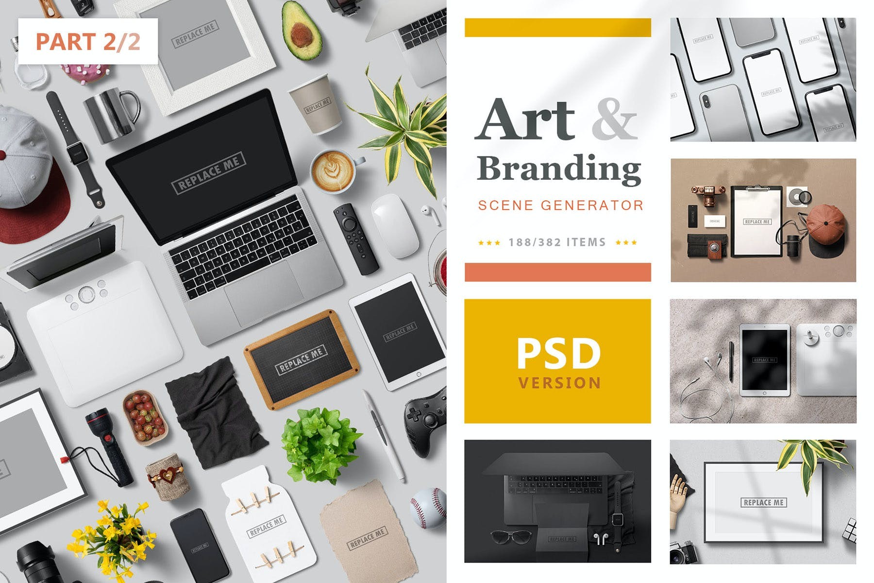 Art & Branding Scene Generator. Art of Branding. Envato elements. Https elements com