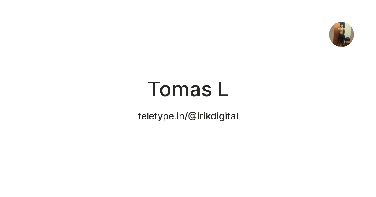 Tomas L — Teletype