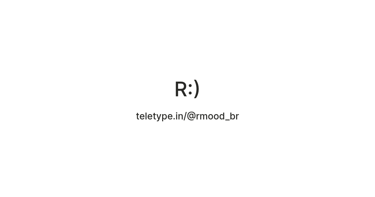 R:) — Teletype