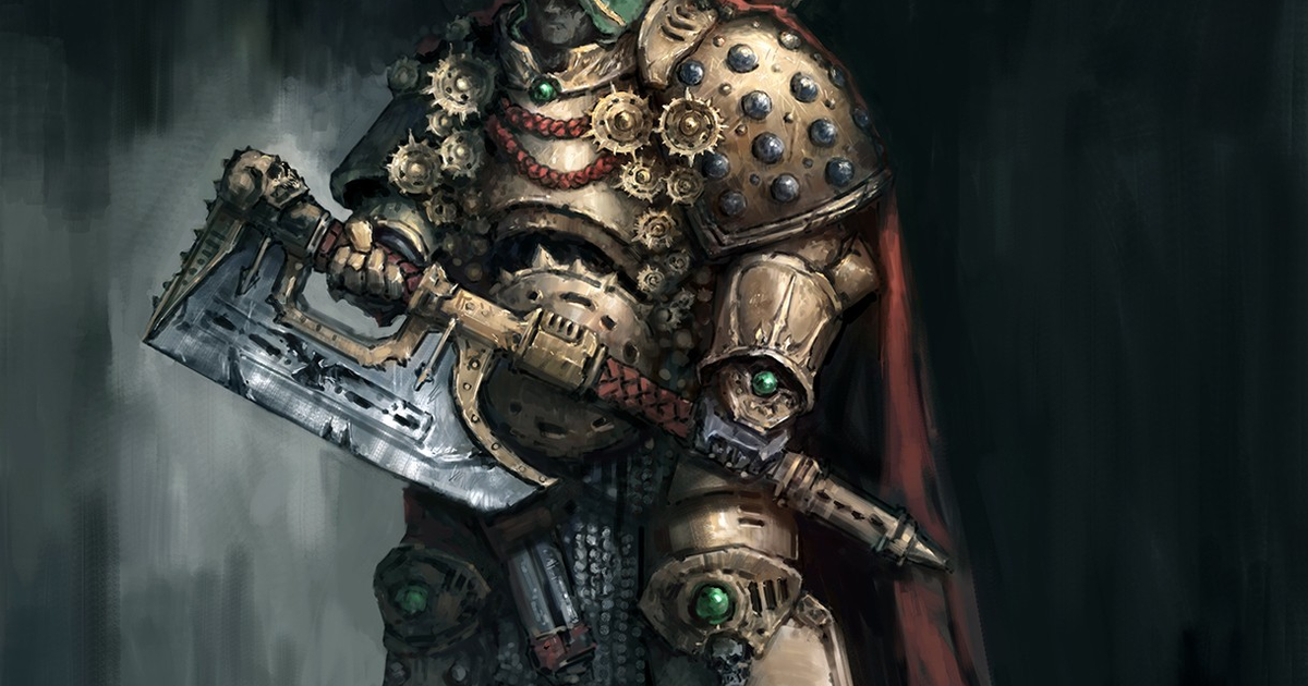 Brother Samial Venritus of Dark Angels art by Brushray — Teletype