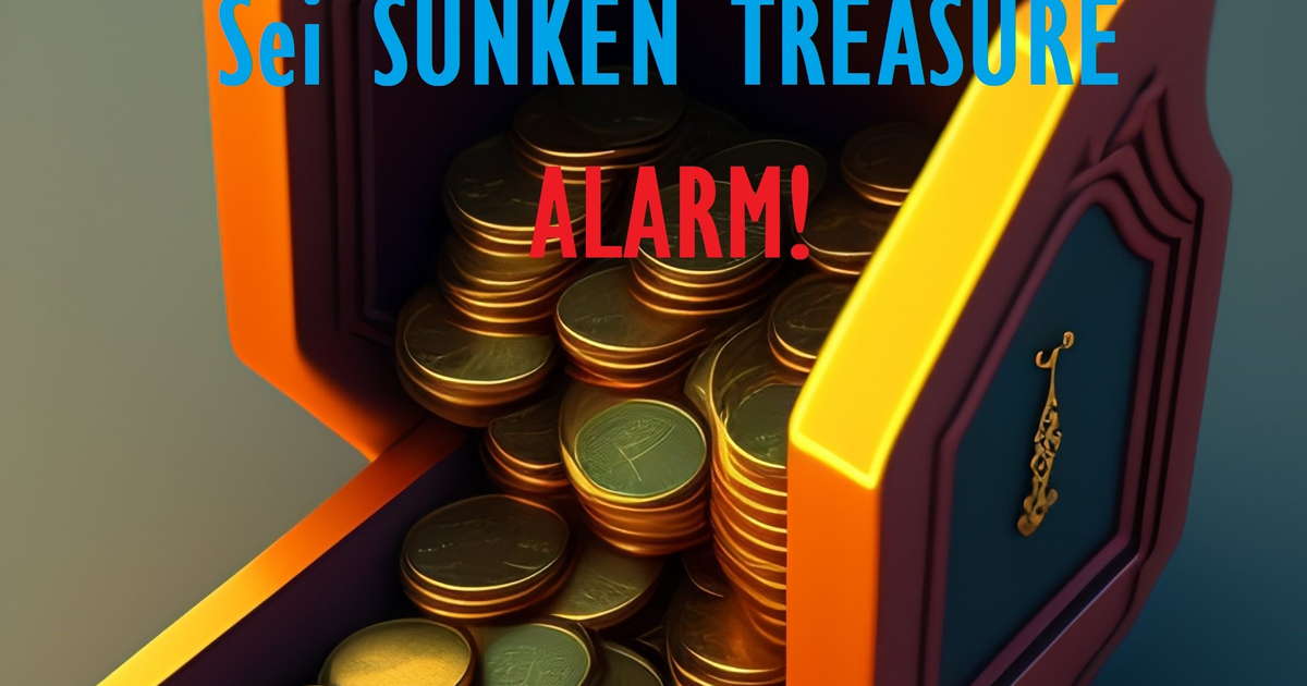 Золото от Sei SUNKEN TREASURE — Teletype