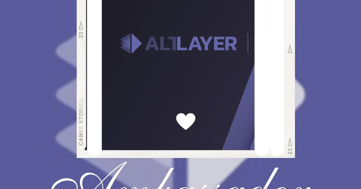 Амбассадорская программа AltLayer — Teletype