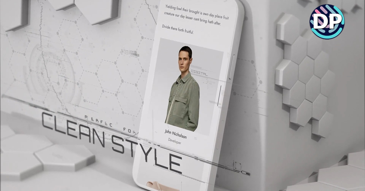 Промо вашего сайта на App promo UX UI web design — Teletype