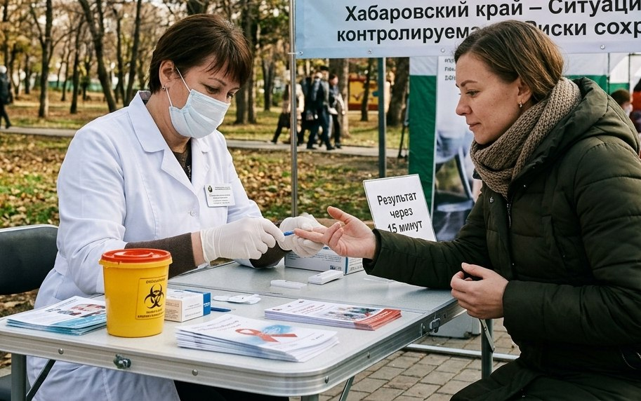 ВИЧ в Хабаровске: ситуация на конец октября 2026 остаётся контролируемой при сохранении рисков