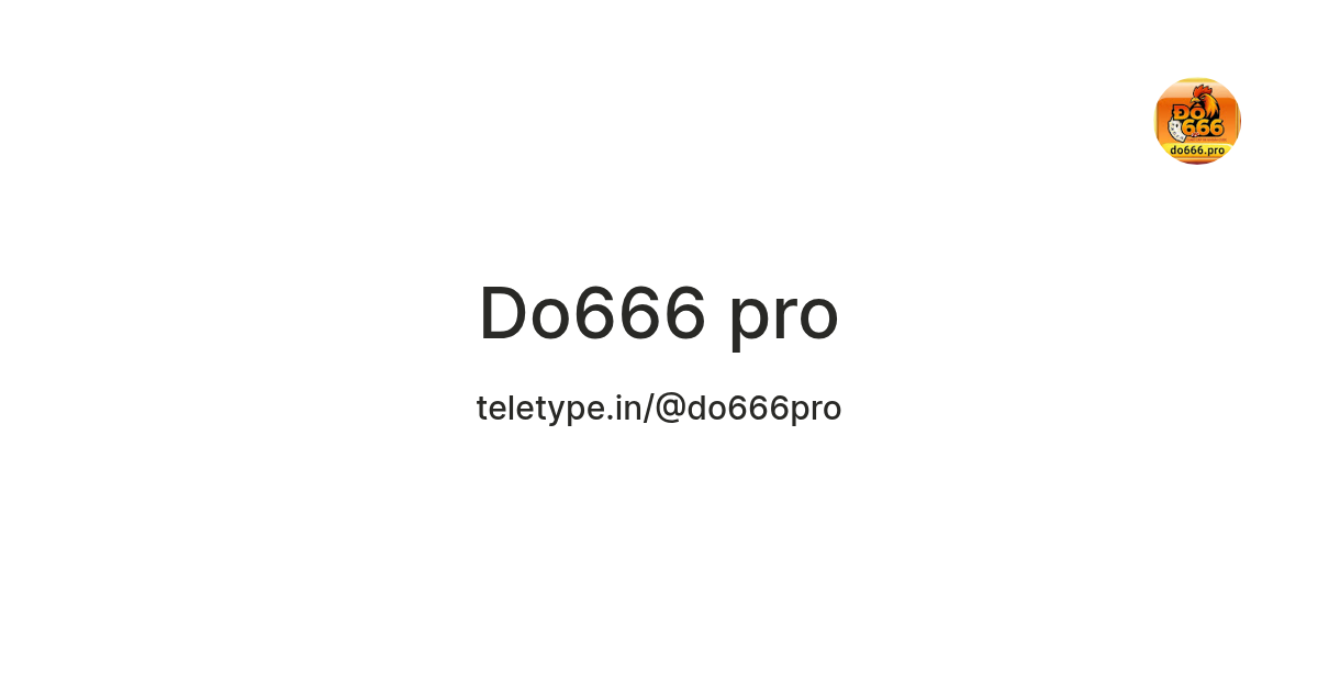 Do666 pro — Teletype