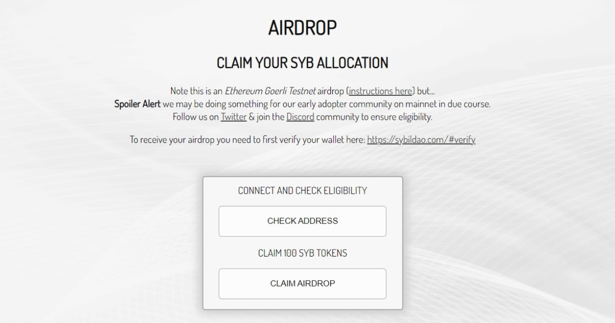 Testnet от SybilDAO — Teletype