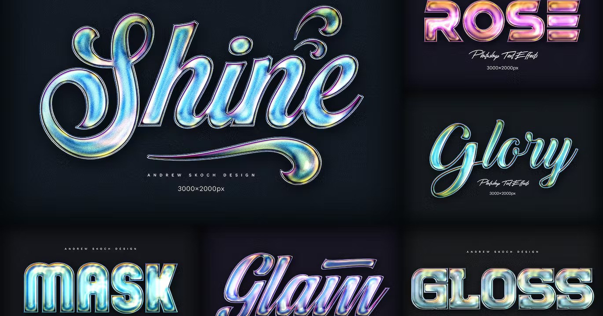 Holographic Text Effects — Teletype