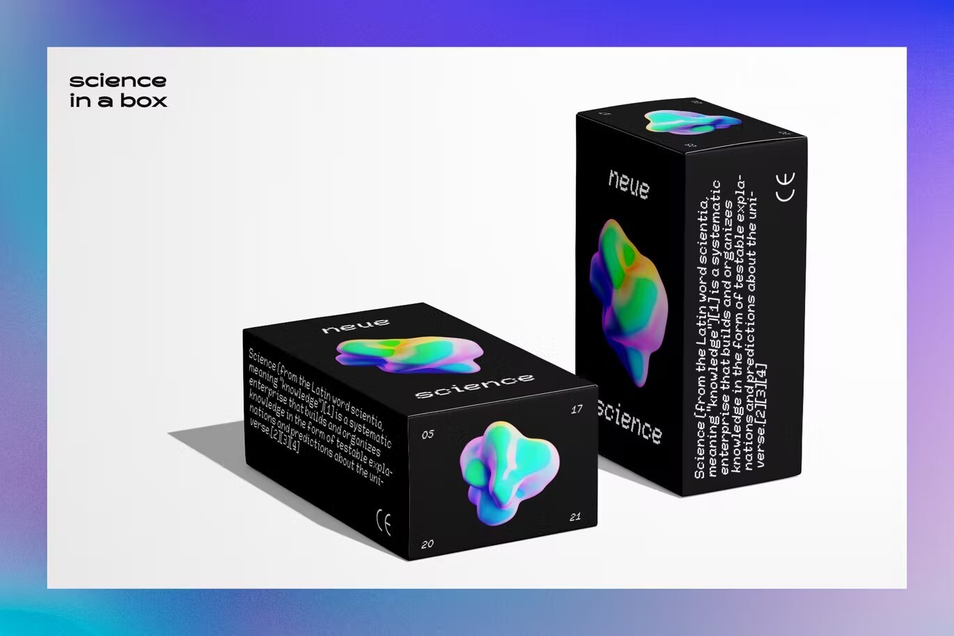 Abstract 3D gradient Shapes — Teletype