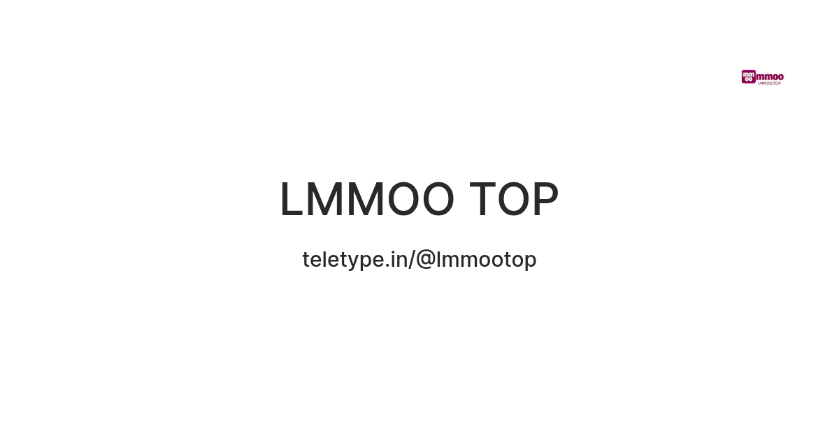 LMMOO TOP — Teletype