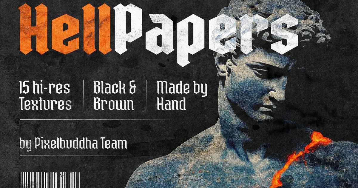 Hell Paper: Grunge Textures — Teletype