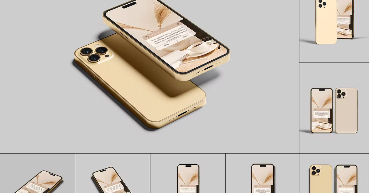 iPhone 14 Pro Max Mockup — Teletype