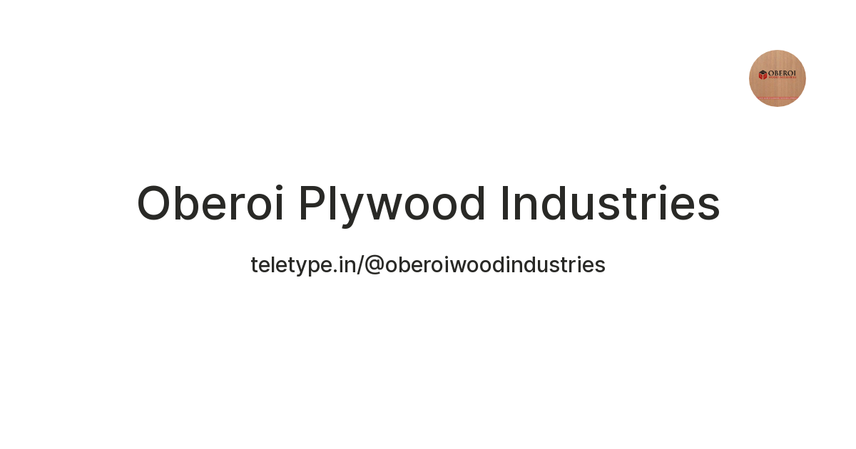 United Film faced Plywood | Oberoi Plywood Industries 