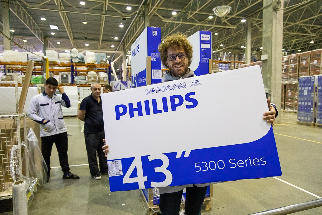 Телевизоры собраны в россии. Philips откуда.